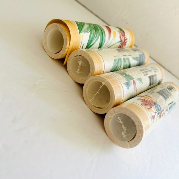 Croscill Gazebo Floral Wallpaper Border Lot of 3 Rolls Sealed 5 yards Each PLUS - Picture 6 of 6